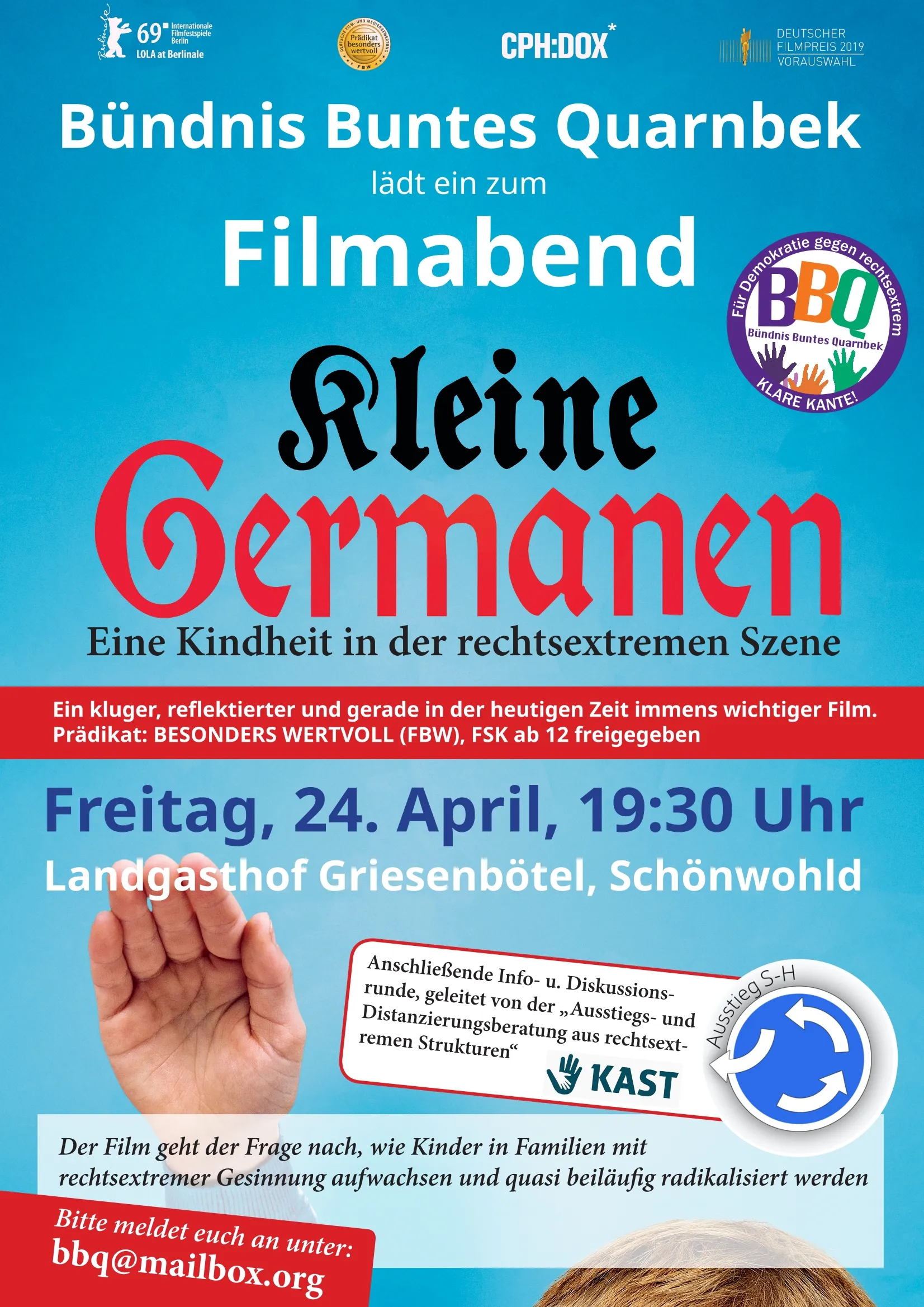 Plakat Kleine Germanen